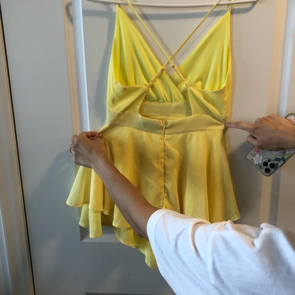 Yellow Romper - Picture 5 of 6